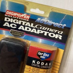 AC Direct Digital Camera AC Adapter ACD KD for Kodak DC200 DC210 DC220 DC260‎